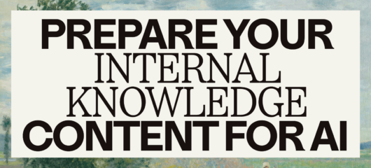 Internal knowledge content