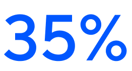 35%