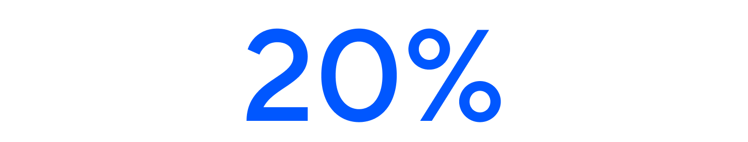 20%